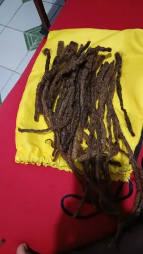 Dreads natural mechas grossas e mechas finas