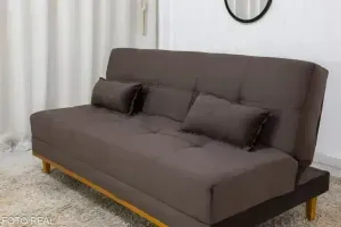 Sofá Cama Aurora Marrom