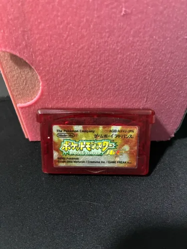 Pokémon RUBY - versão japonesa 