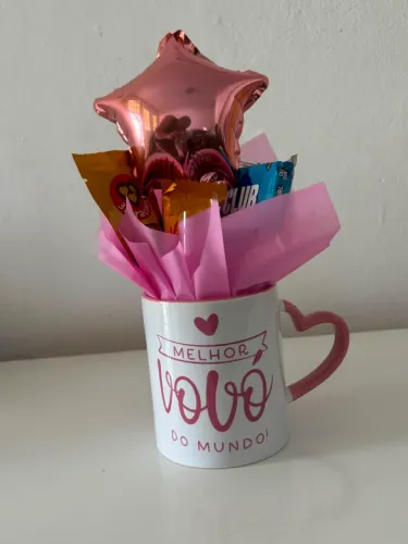 Presente Dia Dos Avós Cesta Café
