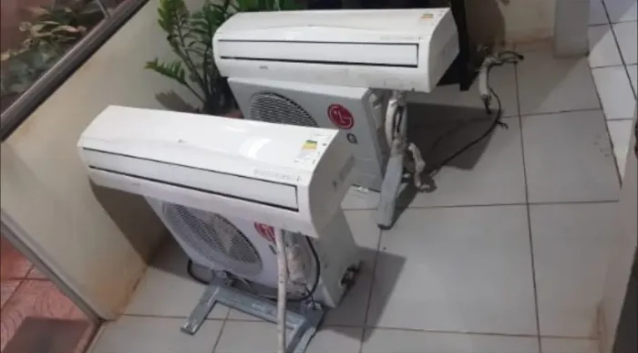 Ar condicionado 18.000 btus semi novos