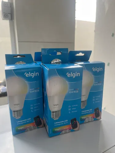 Lâmpada inteligente Elgin smart 15w