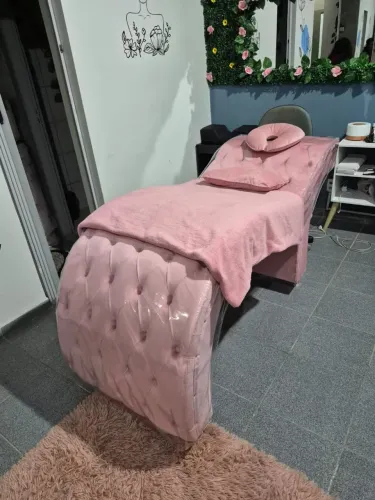 Maca Ergonômica Rosa com Massageador - Semi N