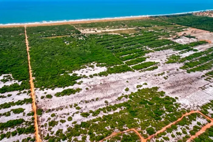 Pelegrine Vende 18 lotes com 240m² / lote no Loteamento Sol & Mar, Presidente Kennedy-ES