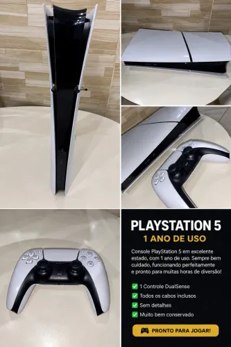 PlayStation 5 em Excelente Estado