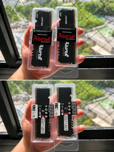 MEMÓRIA RAM RGB KINGSTON FURY - 8GB 3200MHZ - NOVA LACRADA
