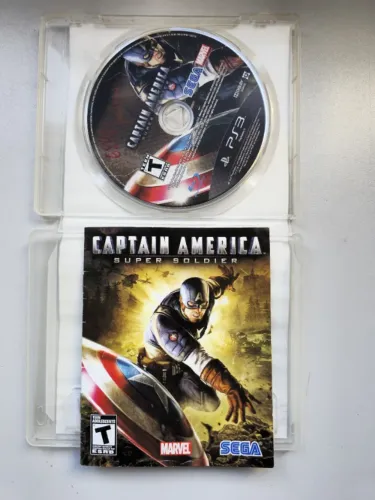 Capitão América Ps3 - Mídia Física