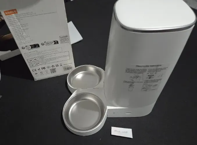 ROJECO Comedouro inteligente automático para gatos 4 litros