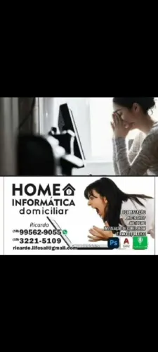Técnico de informática em domicílio  Formatação em Domicilio troca pasta térmica cpu note