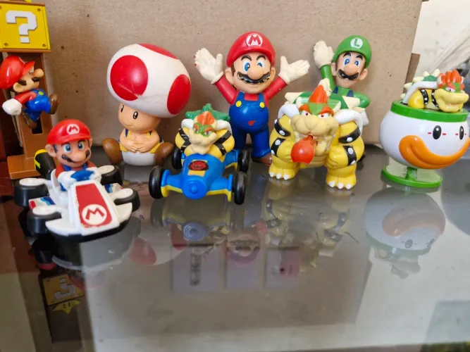 Bonecos Mário Bros