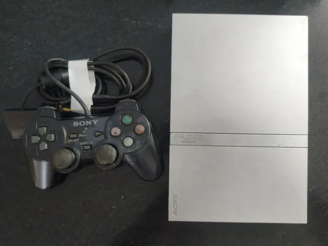 Playstation 2 série 79 sucata leia