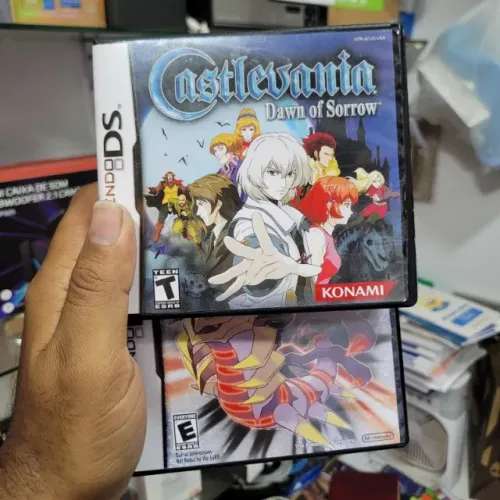 Pokémon Platinum + Castlevania Dawn of Sorrow ? Repro Novos e Funcionando Nintendo DS
