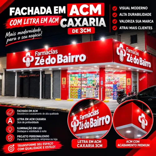 FACHADA EM ACM