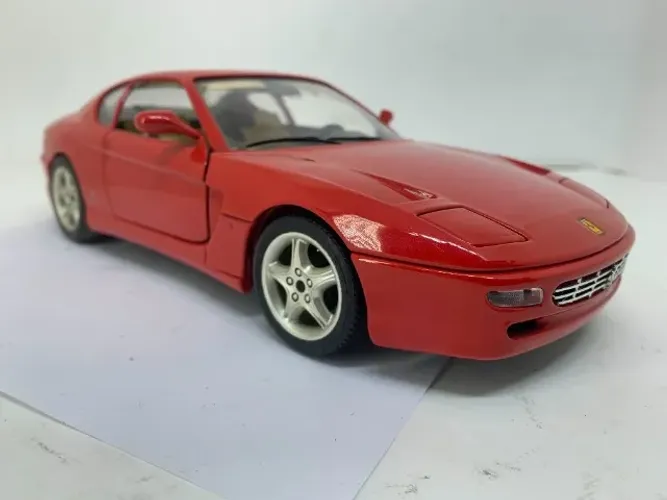Miniatura Burago 1/18 Ferrari 456 Gt 1992 - Made In Italy