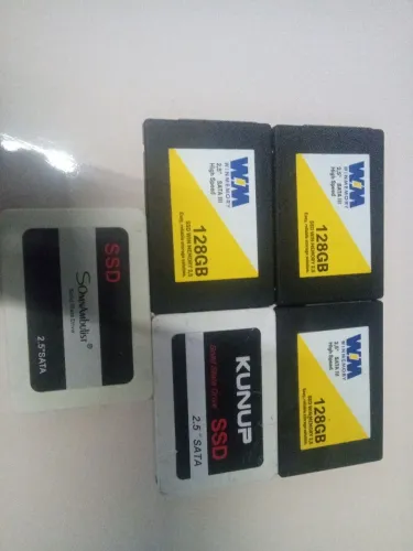 Vários SSDs com windows e programas de 128gb 150 cada