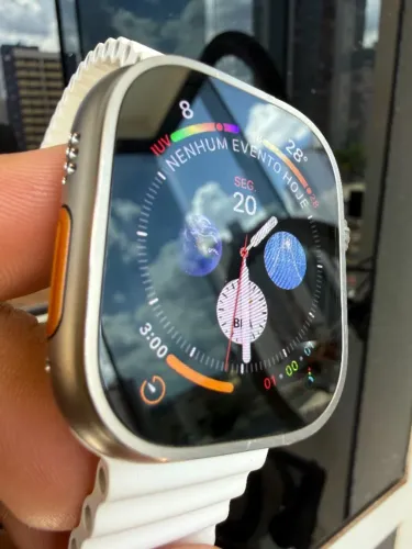 Apple Watch Ultra 49mm Titanium - OLX Pay - Branco