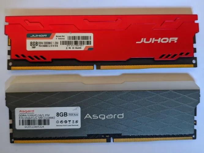 Memória ddr4 16gb