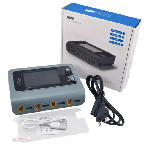 Carregador Toolkitrc Q4AC Baterias FPV