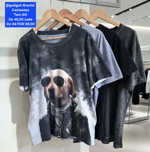 Camiseta 04 por 69,00 tam GG