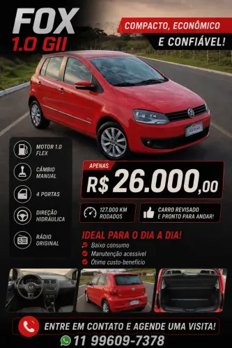 Volkswagen Fox 1.0 MI Total Flex 8V 5P 2011