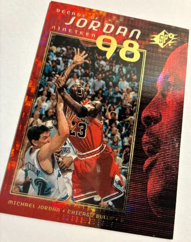 Michael Jordan Especial Holográfico Card NBA 1999 Basquete Coleção Chicago Bulls