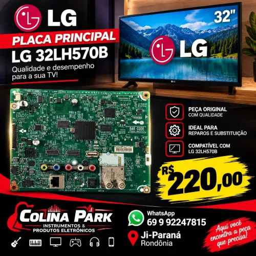 Placa Principal TV LG 32 LH570B