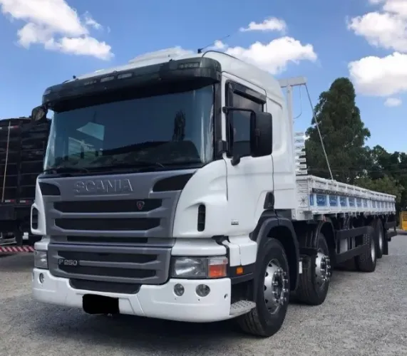 Scania P 250 8x2 - 2012 Carroceria