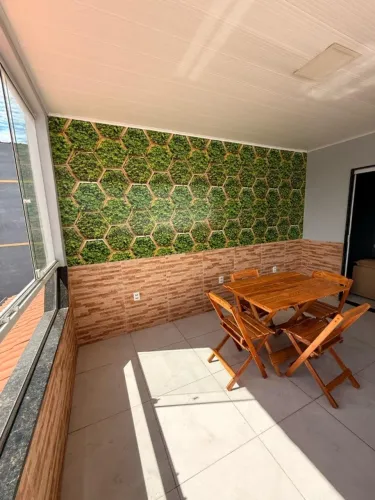 Apt Mobiliado de 2 Qtos com area Gourmet