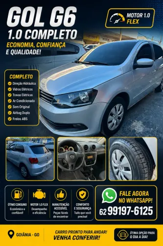 Volkswagen Gol Geração VI 1.0 8V MI Total Flex Mec. 4P 2013