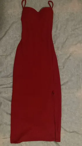 Vestido Vermelho Longo