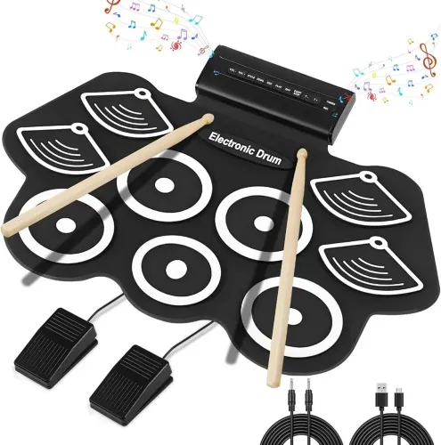 Bateria Eletrônica Silicone