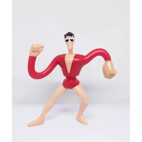Boneco Homem Borracha Plastic Man McDonald's 2011