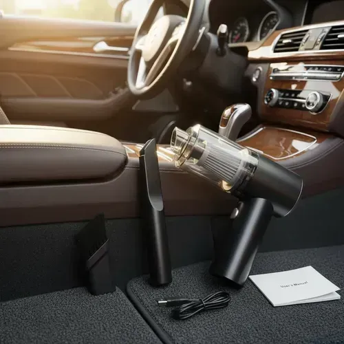 Mini aspirador automotivo portátil