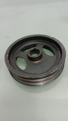 POLIA DO VIRABREQUIM RENAULT SANDERO LOGAN KWID 1,0 3 CILINDOS 12V ORIGINAL