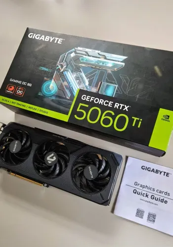 Placa De Vídeo Ge RTX 5060 Ti Oc 8gb Gigabyte