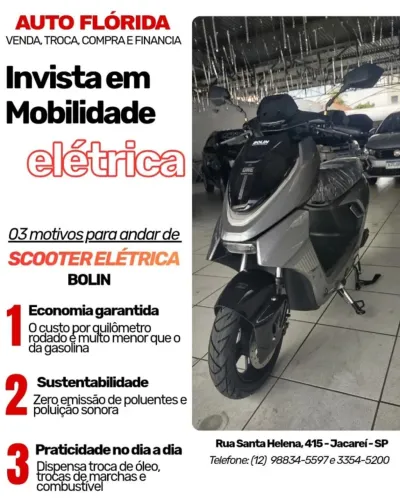 Scooters Elétricas Zero, só Aqui na Auto Florida.