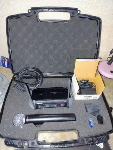 Microfone Shure PGX4 Beta 58A