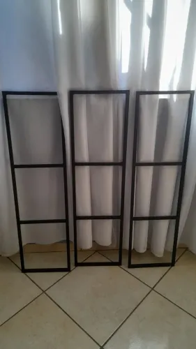 Conjunto 3 Prateleiras em ferro
