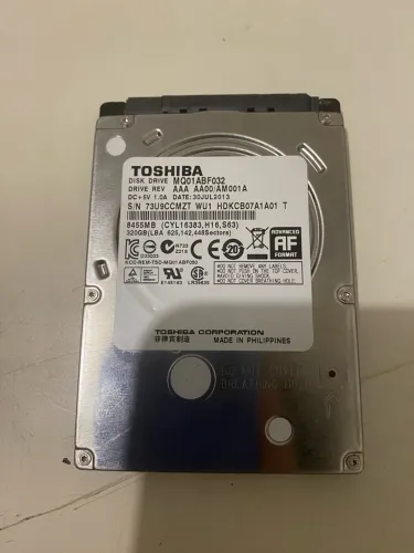 Hd toshiba 2.6 320gb
