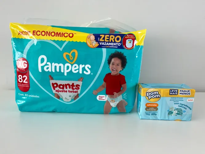 Fralda Pampers Pants Roupinha