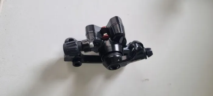 Peças de bicicleta, Pinça freio, Câmbio dianteiro, Manete com seletor