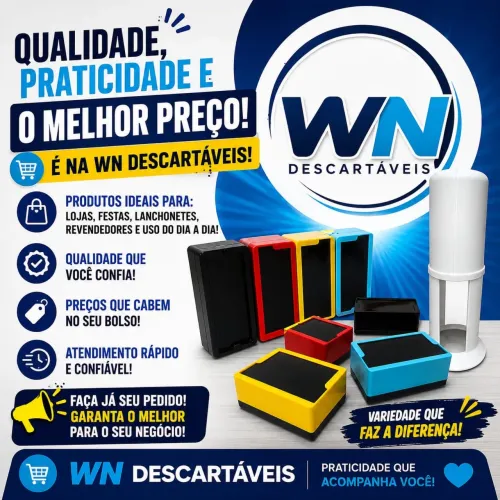 Para lojas de descartáveis