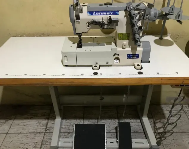 Máquina de costura goleira LANMAX