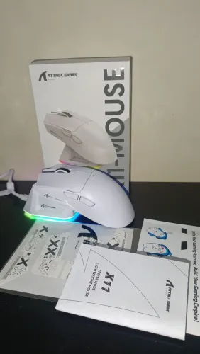 Attack Shark X11 NOVO COM DOCK DE CARREGAMENTO