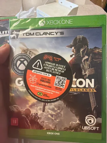 Grost recon x box one lacrado ( vendo ou troco )