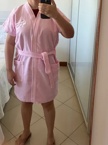 Roupão sem uso