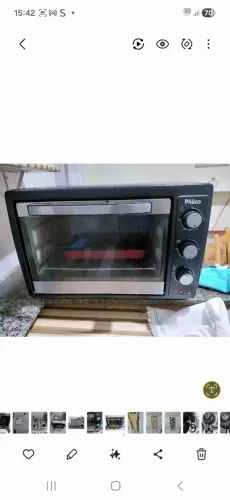 Forninho Philco 38 litros excelente estado e esquenta rápido