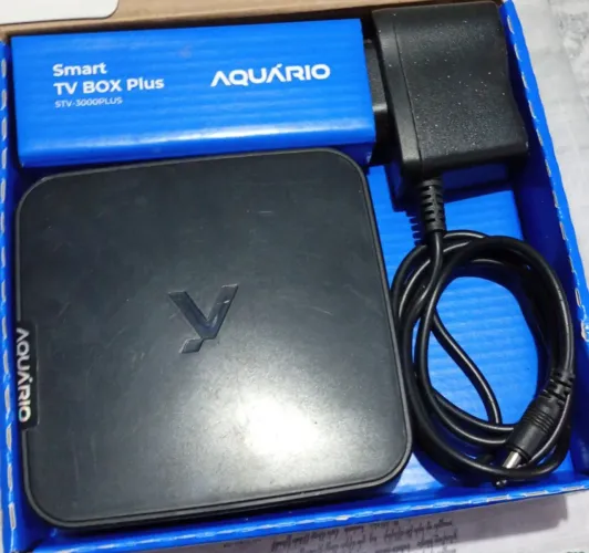 TV Box Aquário 4k semi-novo/ Netflix + Amazon prime + YouTube e muito mais!!