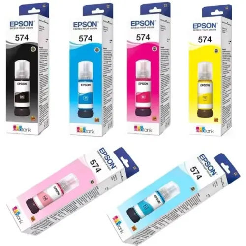 tinta epson t574 kit 06 unid. para impressora l8050 l18050