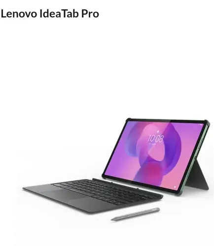 Tablet Lenovo Idea Tab Pro 12.7 com capa, teclado, pen e fone